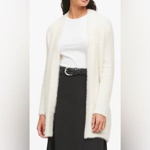 Great used condition white Banana Republic open cardigan